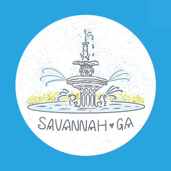 Forsyth Park 1.5" Pinback Button - PREORDER