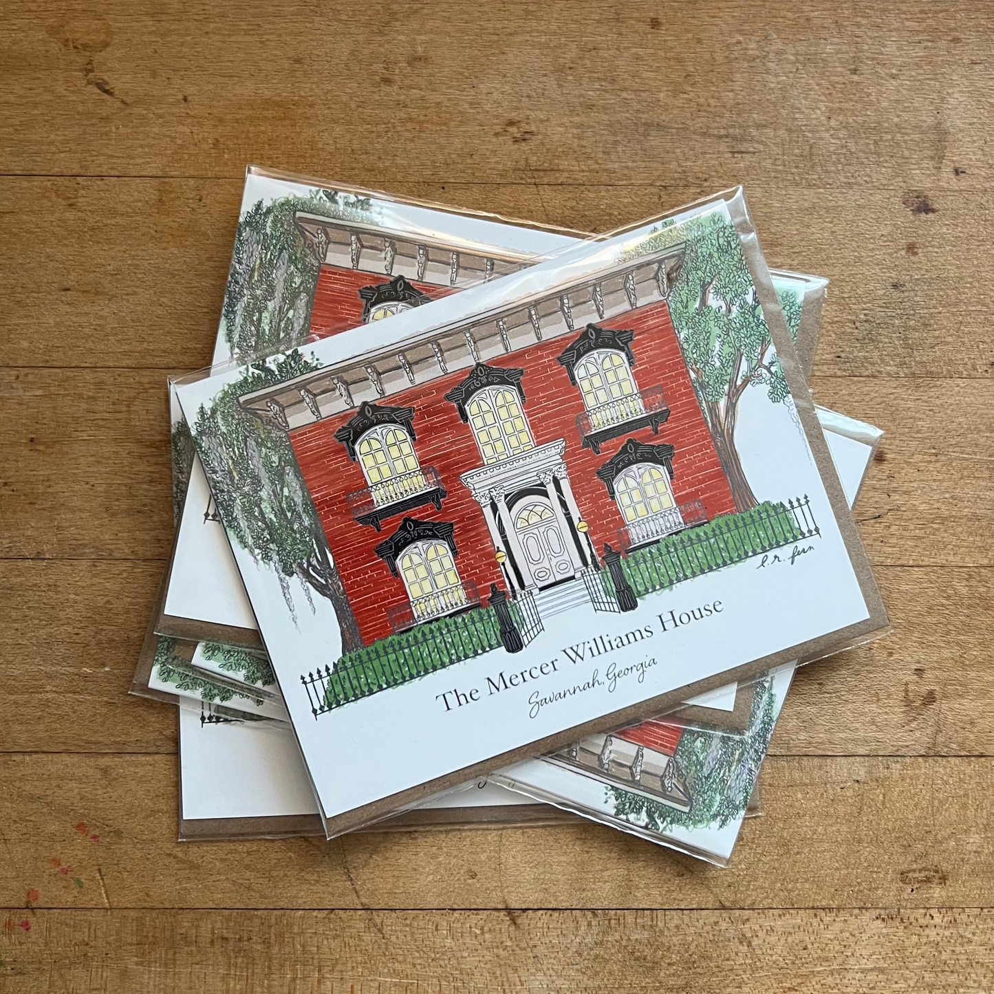 Mercer Williams House Greeting Card