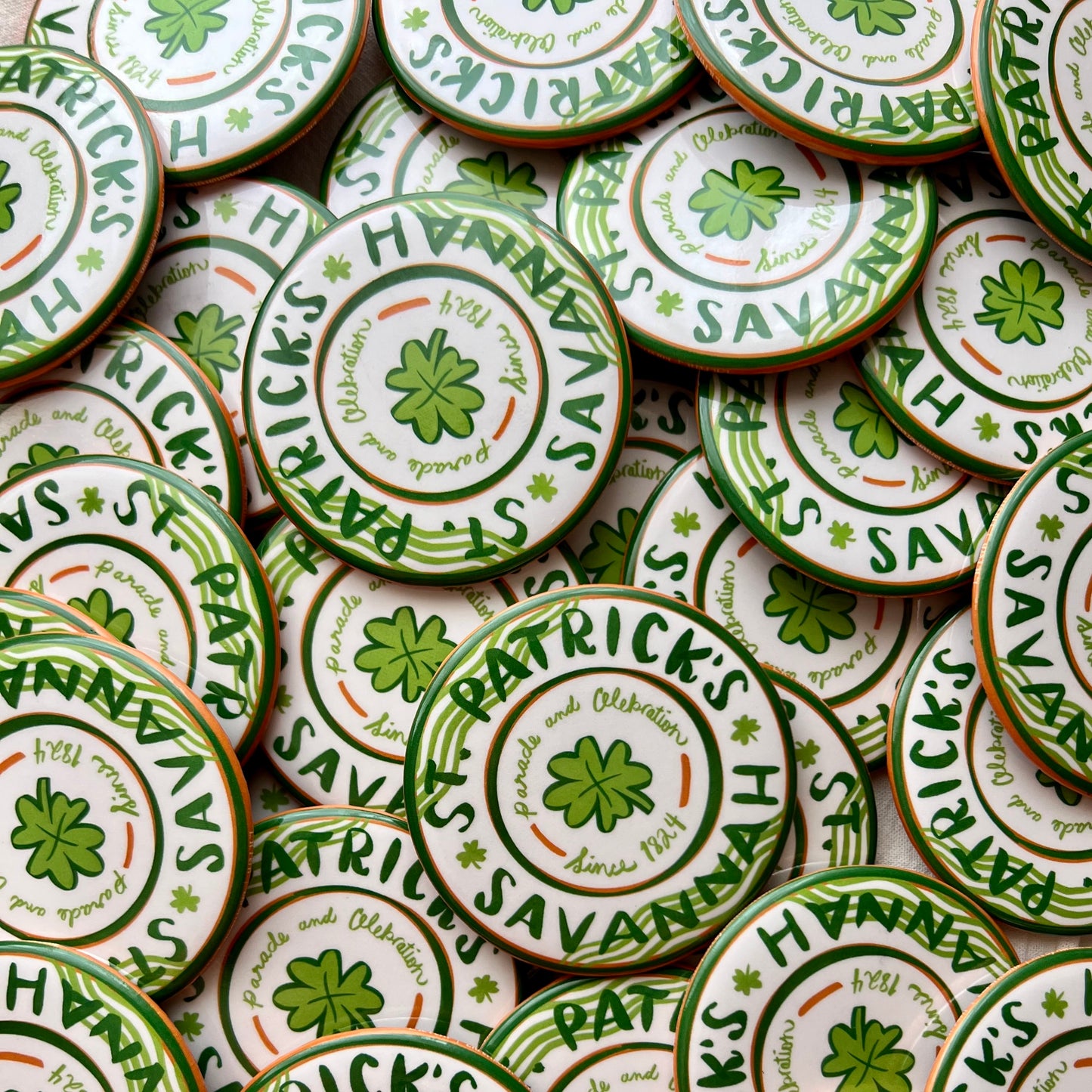 Savannah St. Patrick's Day Magnet