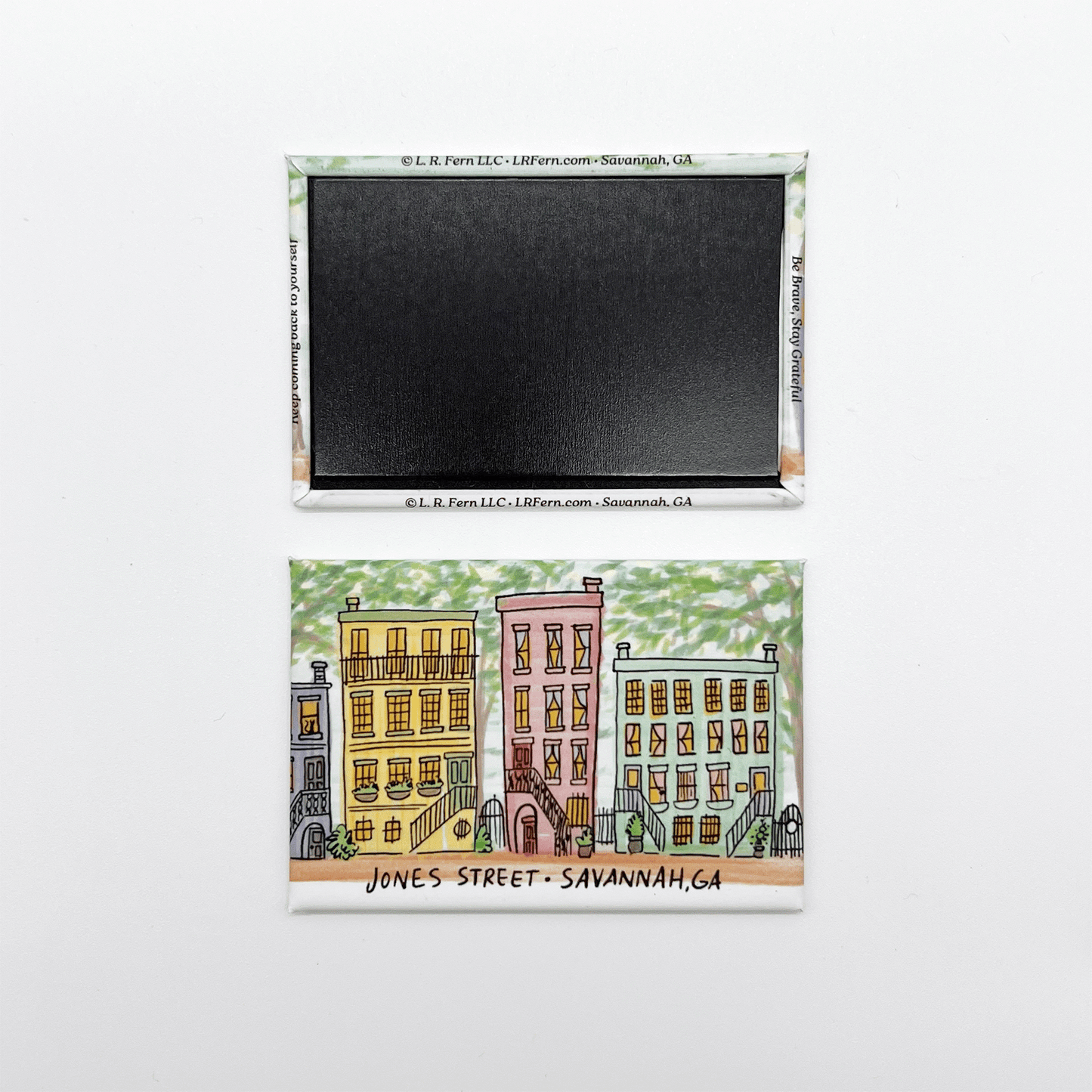 Jones Street Row Houses Magnet