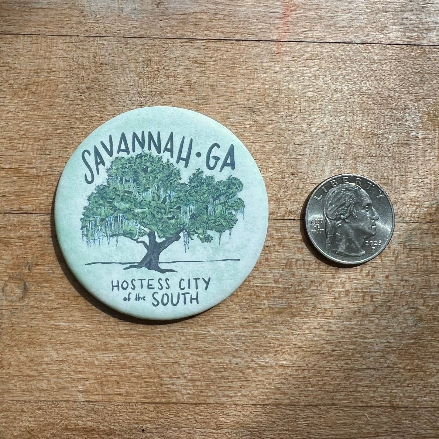 Savannah Hostess City Fridge Magnet