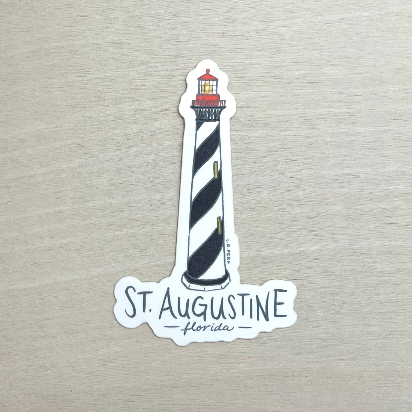 St. Augustine Lighthouse Sticker