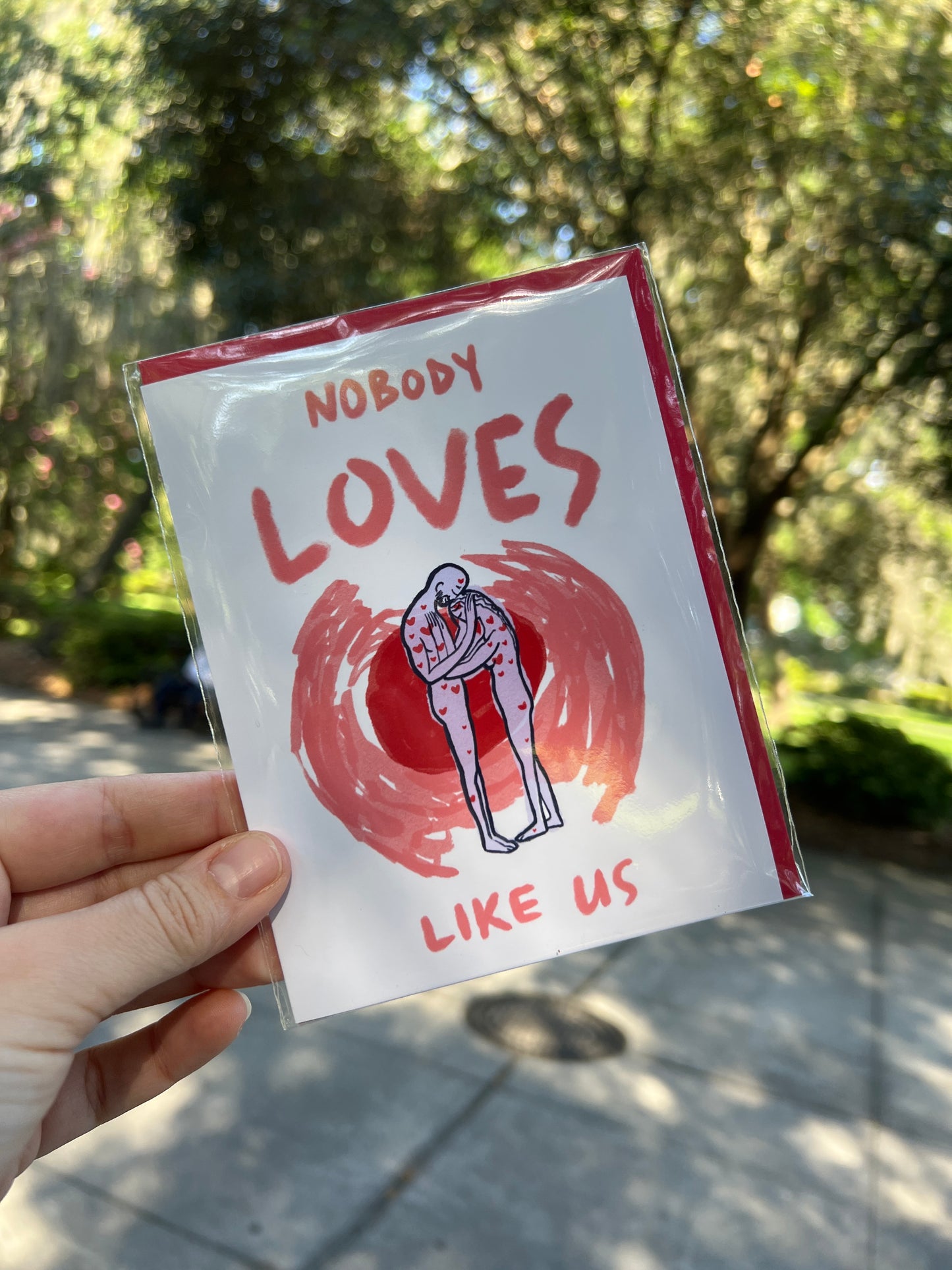 Nobody Loves Like Us Greeting Card