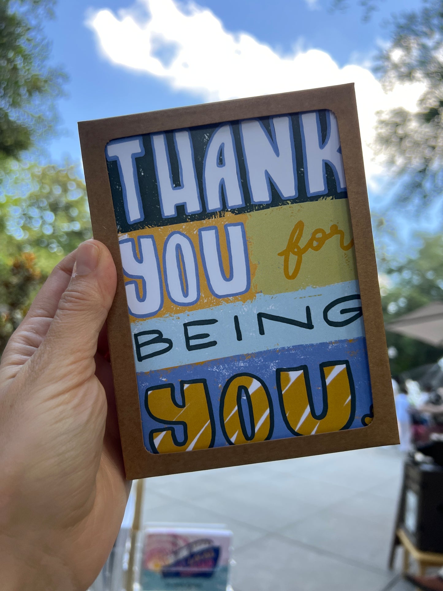 Thank You for Being You Thank You Card Set