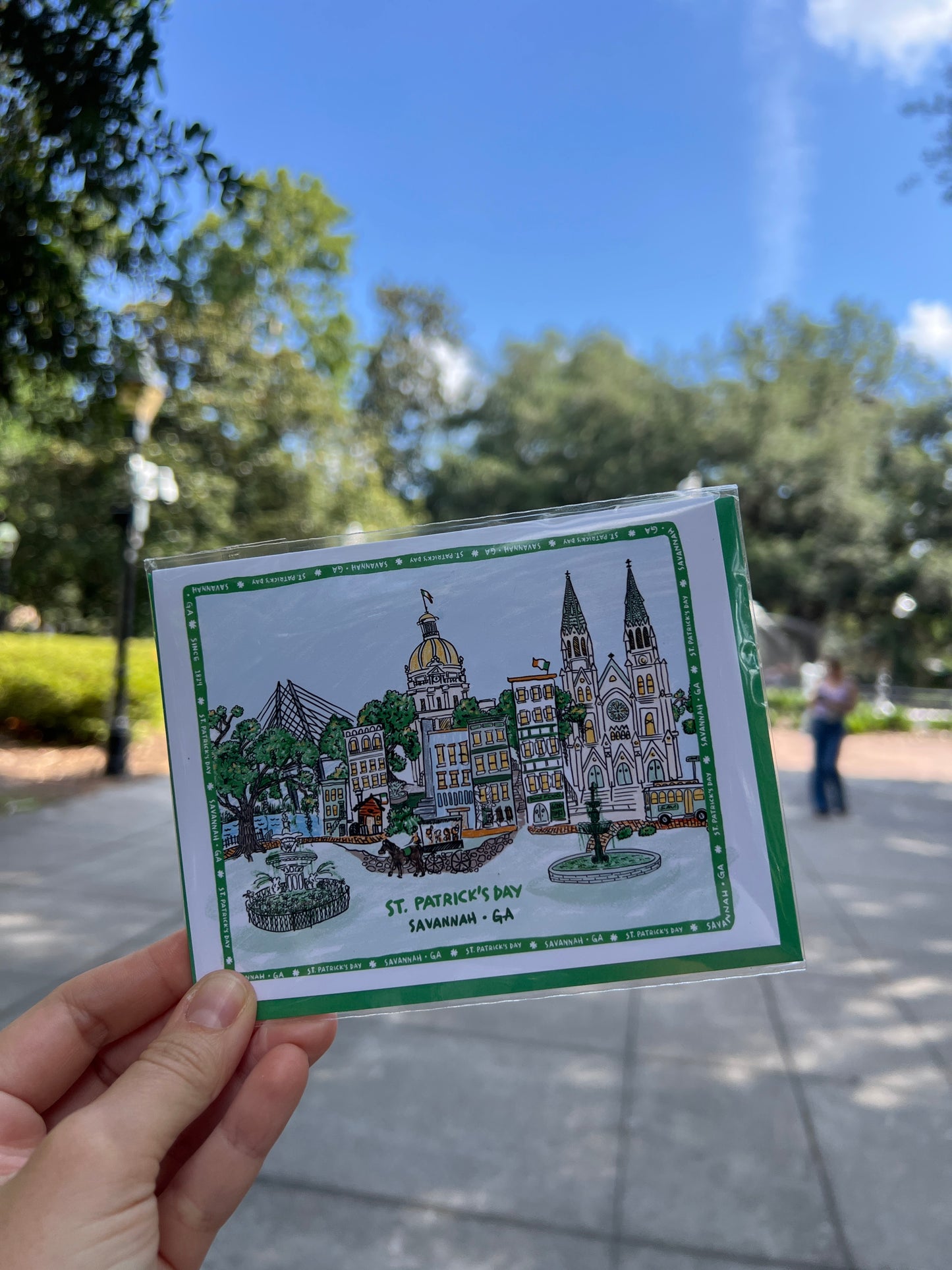 Savannah St. Patrick’s Day Greeting Card