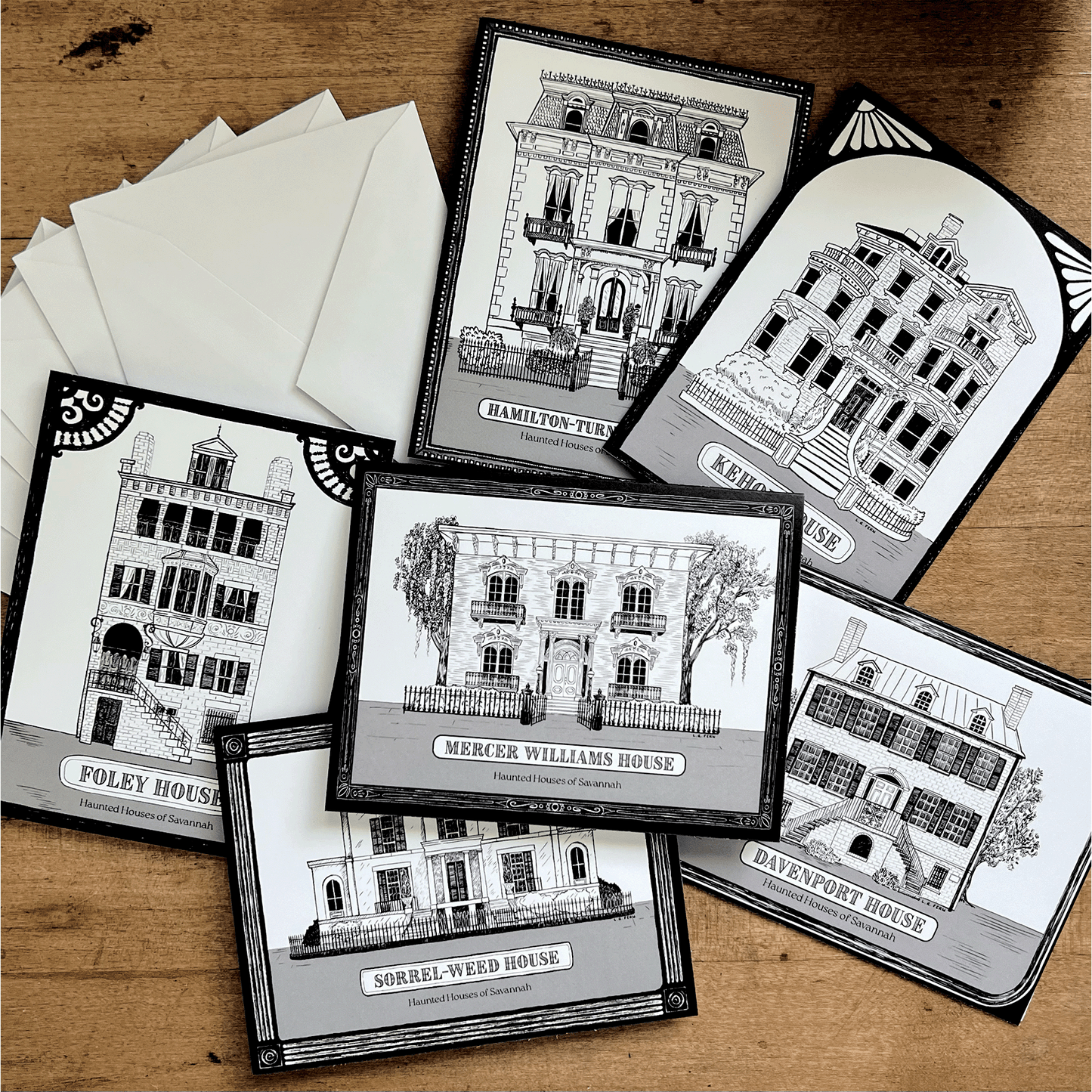 The Haunted Hamilton-Turner House Greeting Card