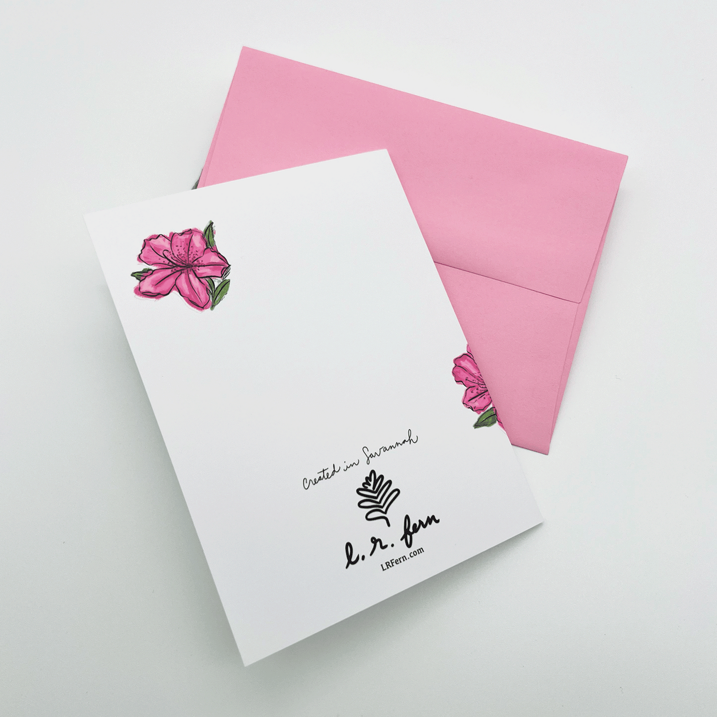 Azalea Savannah Greeting Card