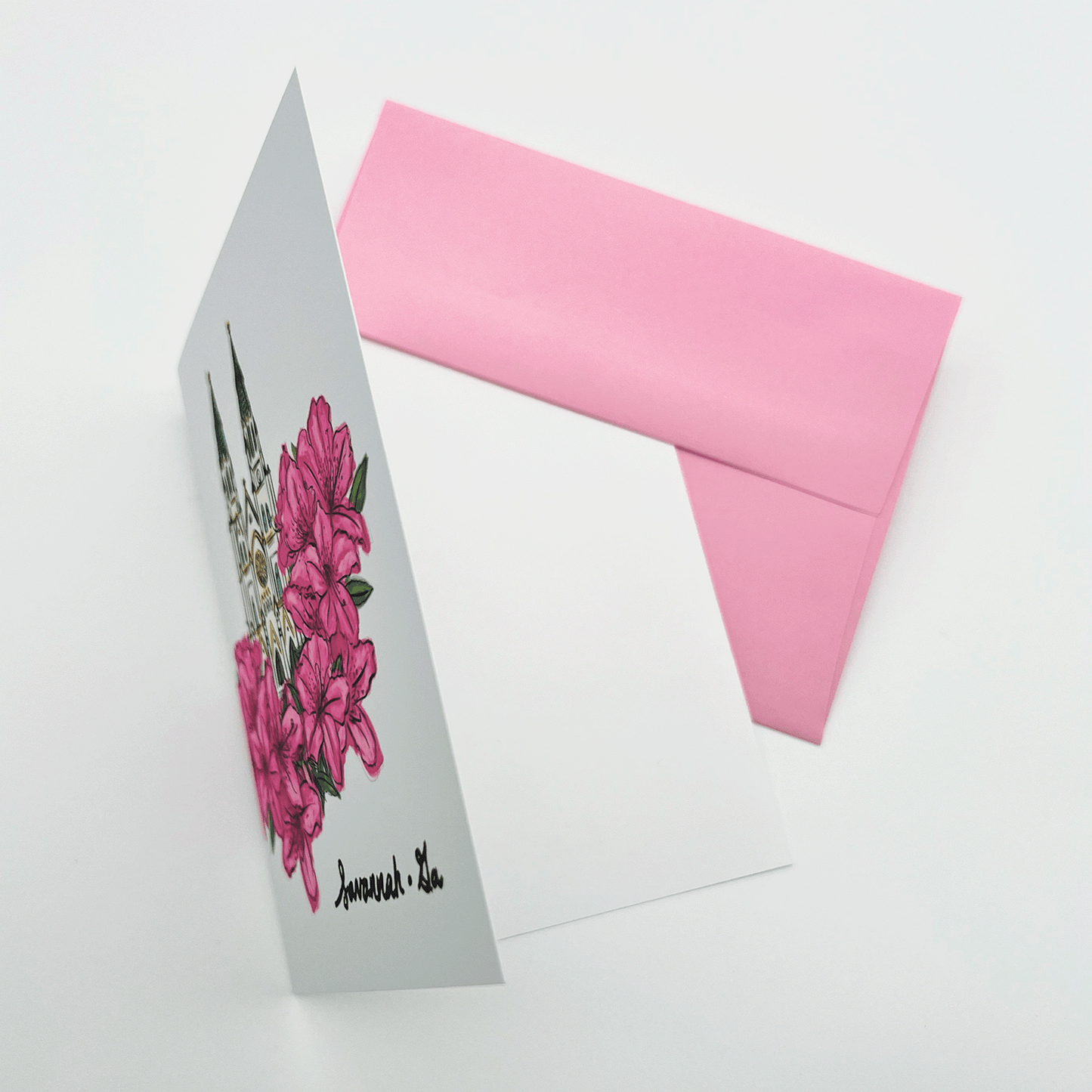 Azalea Savannah Greeting Card