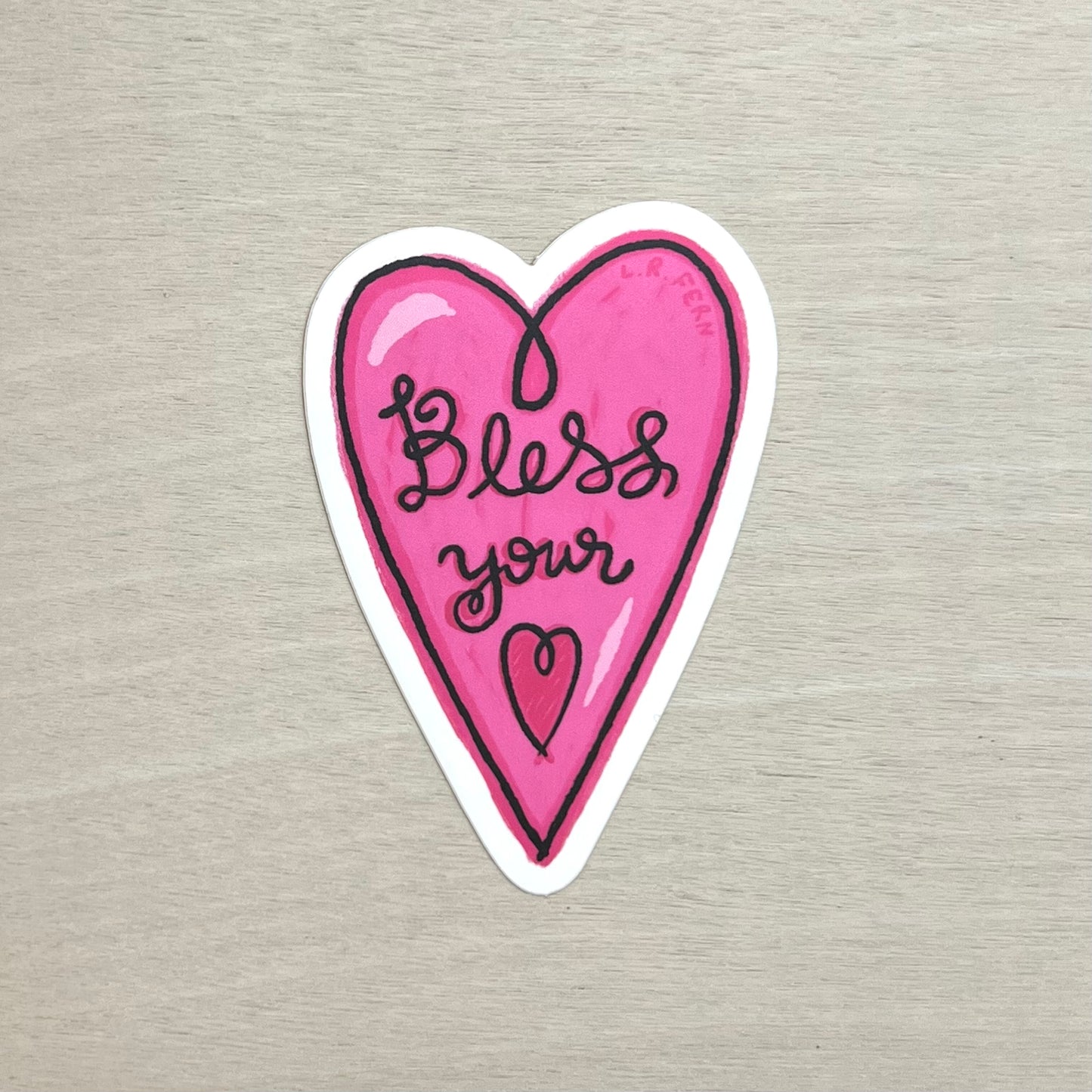 Bless Your Heart Sticker