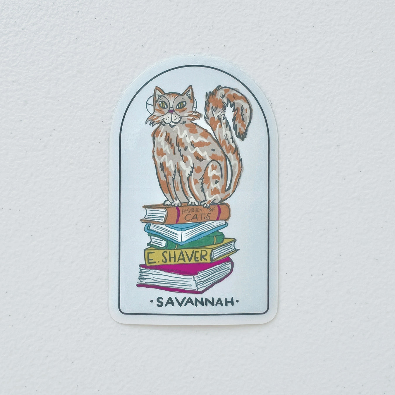 E. Shaver Sticker