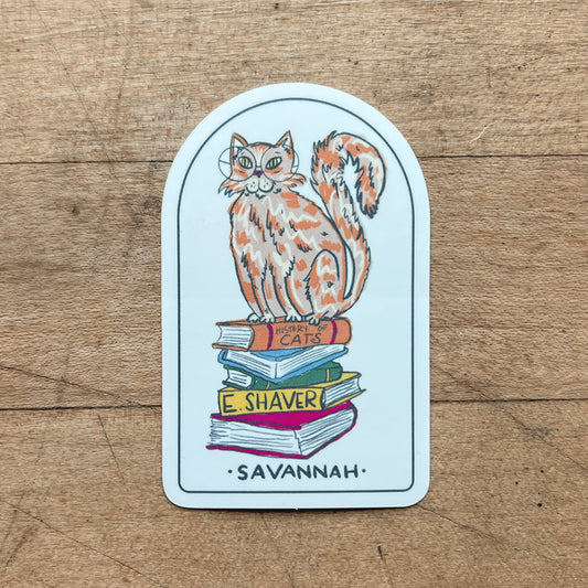 E. Shaver Sticker