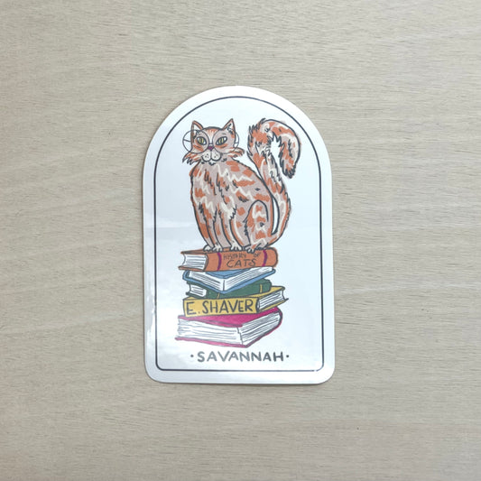 E. Shaver Sticker