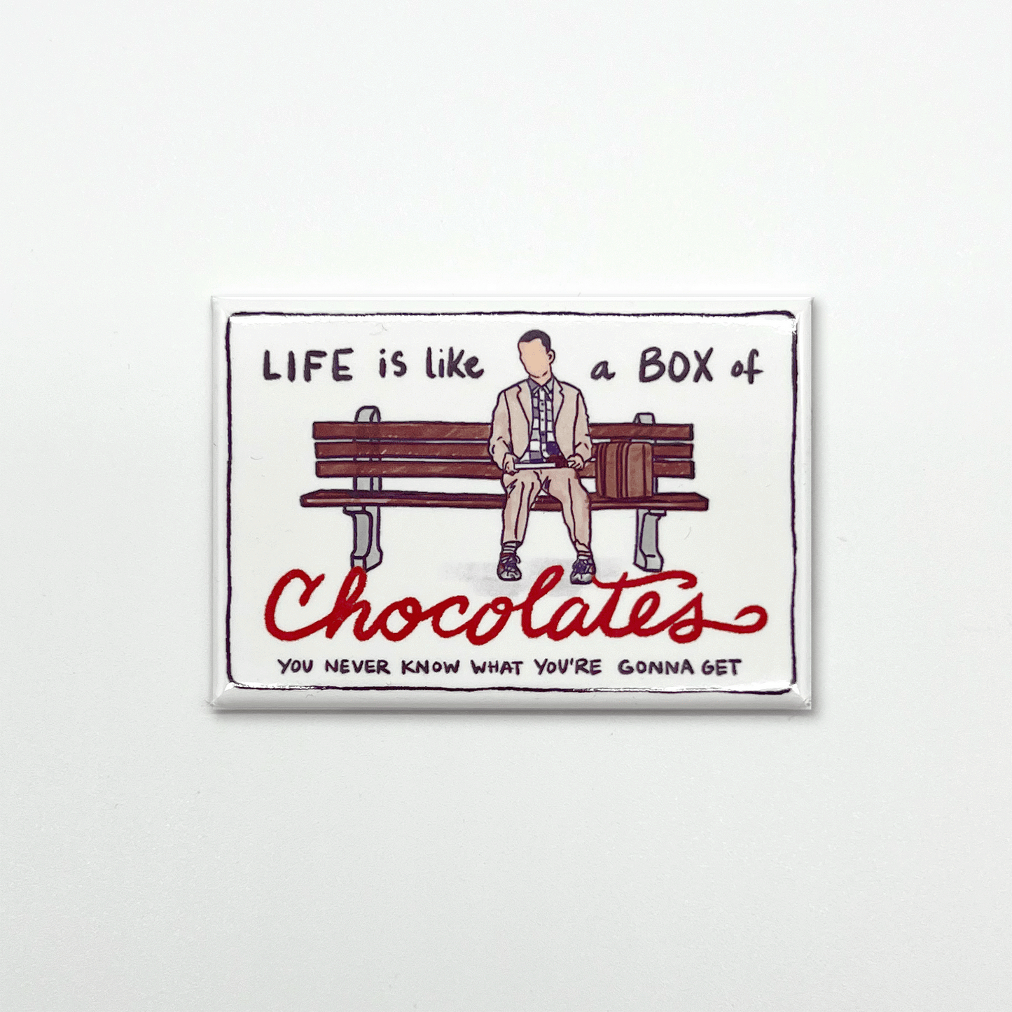 Forrest Gump Quote Magnet