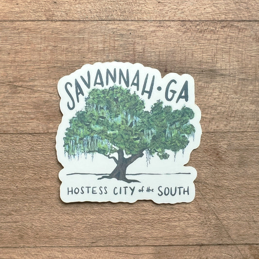 Hostess City of the South Sticker