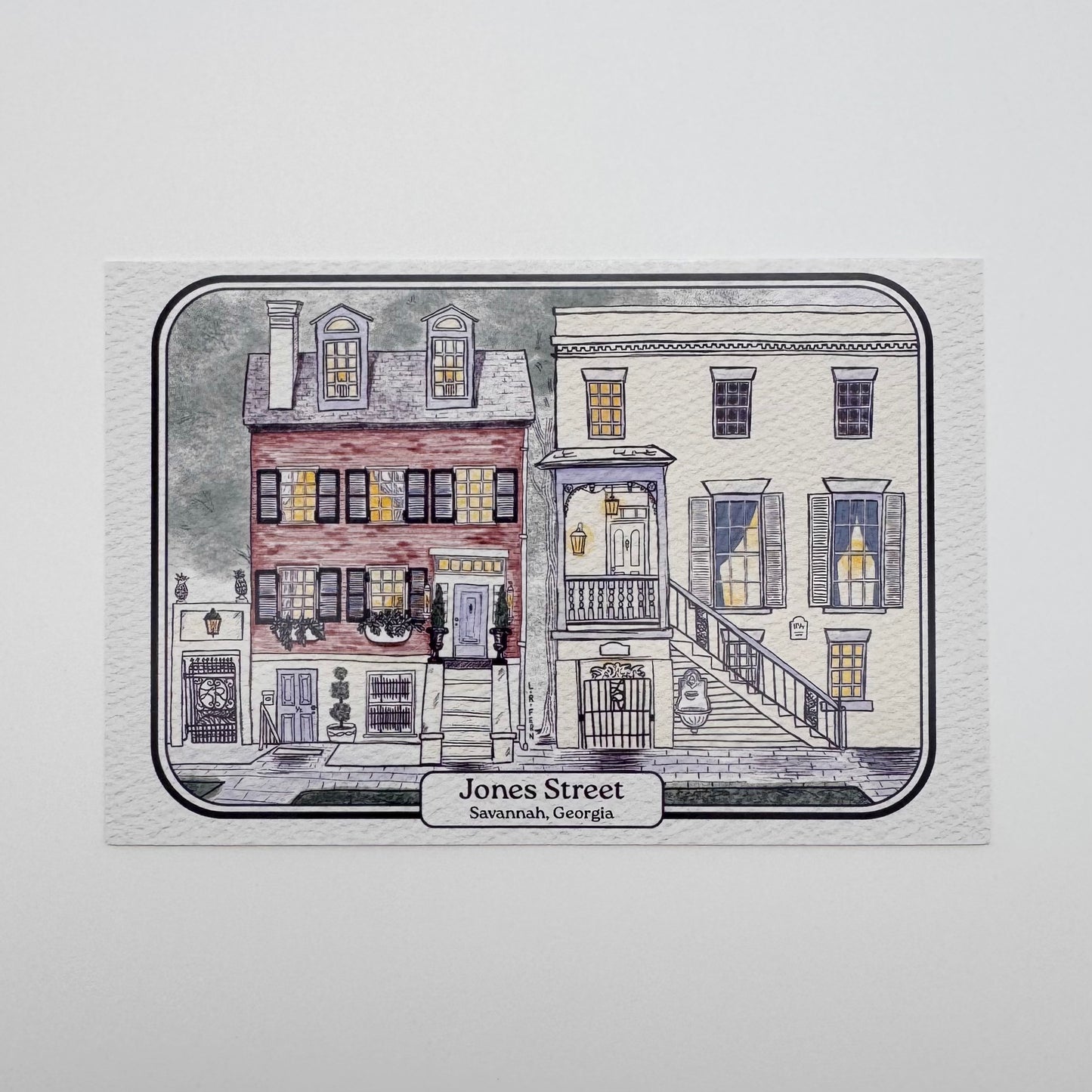 Jones Street Postcard