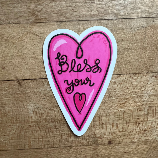 Bless Your Heart Sticker