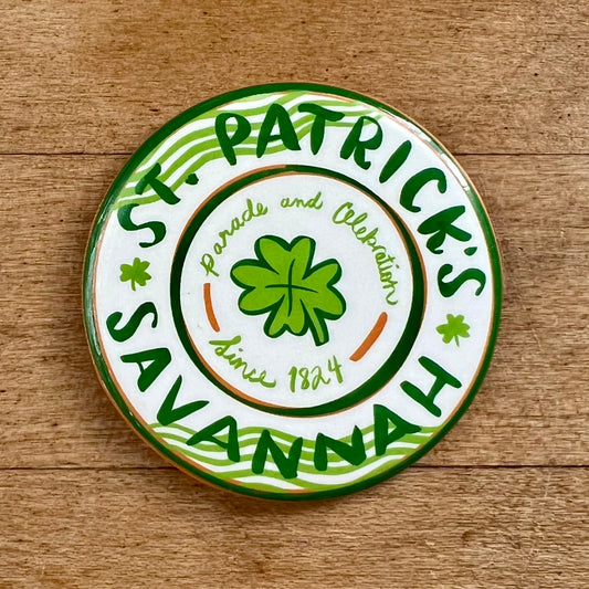 Savannah St. Patrick's Day Magnet