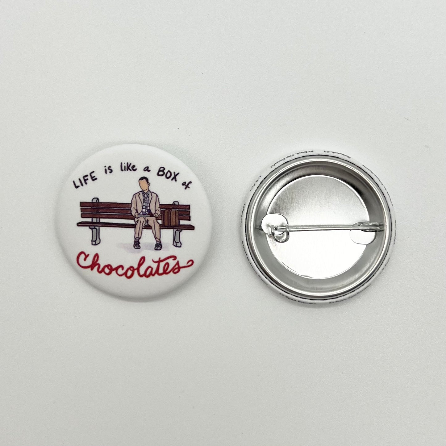 Forrest Gump 1.5" Pinback Button