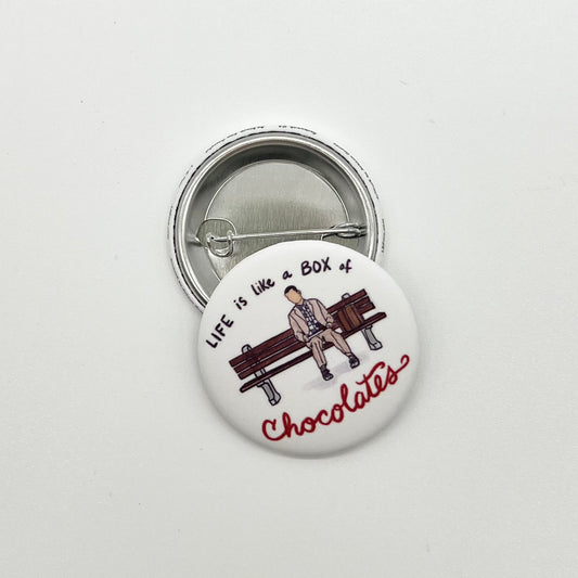 Forrest Gump 1.5" Pinback Button