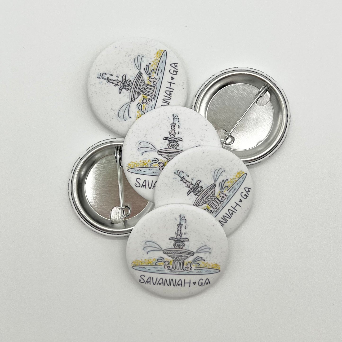 Forsyth Park 1.5" Pinback Button