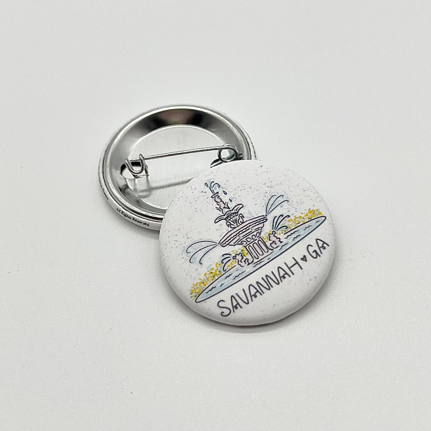 Forsyth Park 1.5" Pinback Button