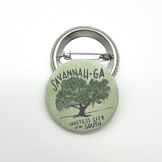 Live Oak 1.5" Pinback Button