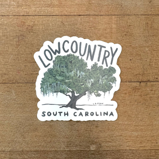 Lowcountry Live Oak Sticker