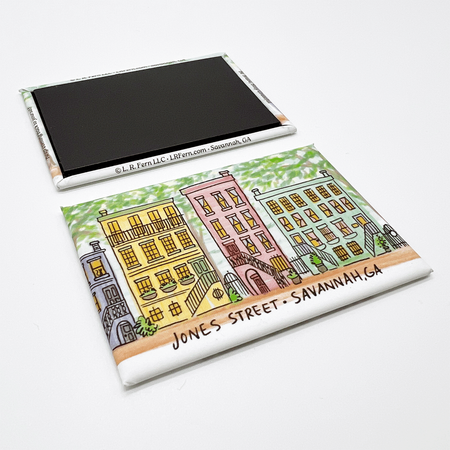 Jones Street Row Houses Magnet