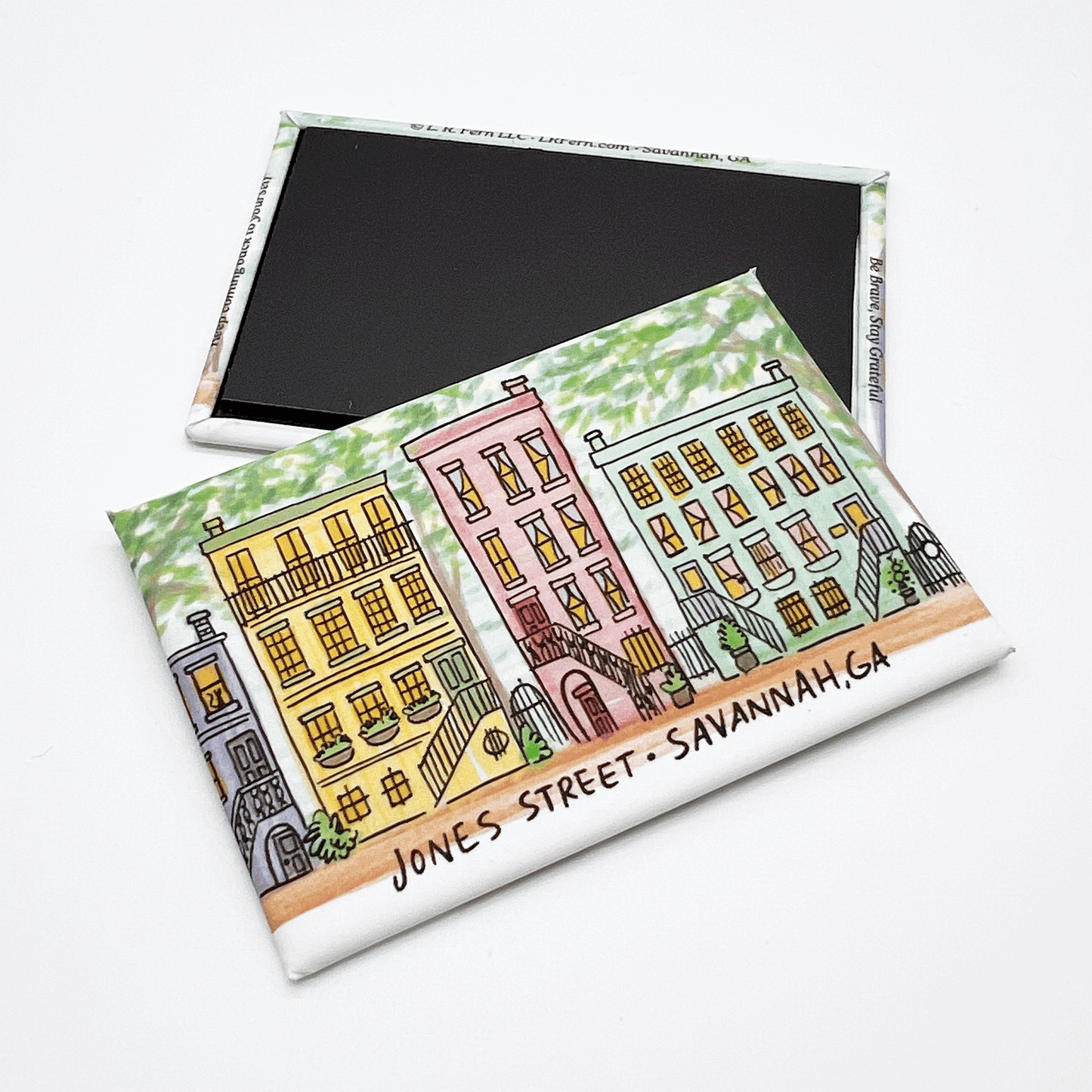 Jones Street Row Houses Magnet