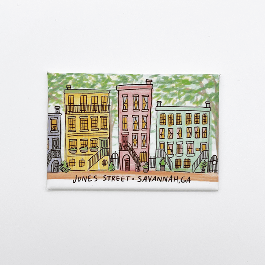 Jones Street Row Houses Magnet