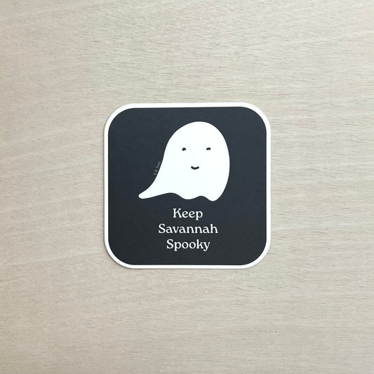 Keep Savannah Spooky Sticker