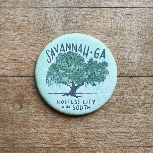 Savannah Hostess City Fridge Magnet