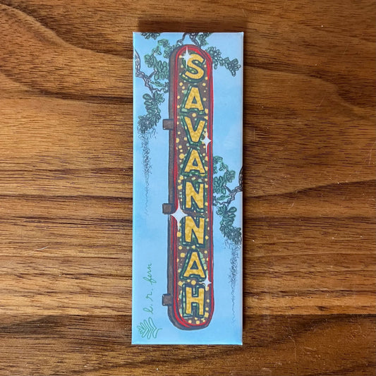 Savannah in Lights Fridge Magnet