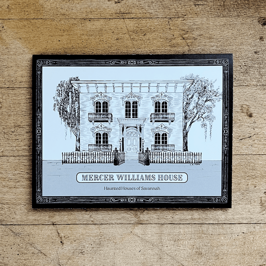 The Haunted Mercer Williams House Greeting Card