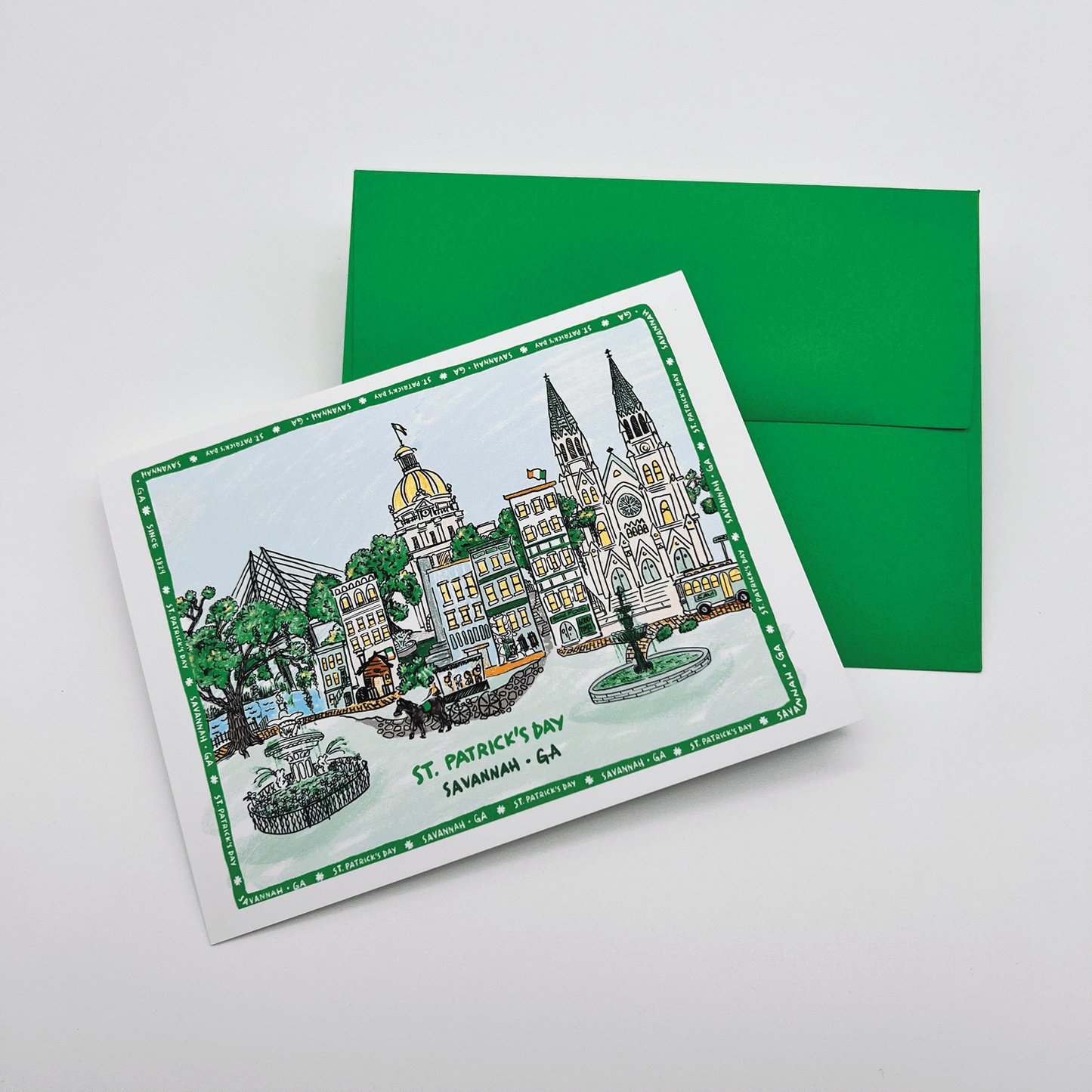 Savannah St. Patrick’s Day Greeting Card