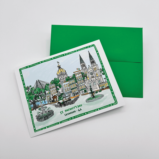 Savannah St. Patrick’s Day Greeting Card