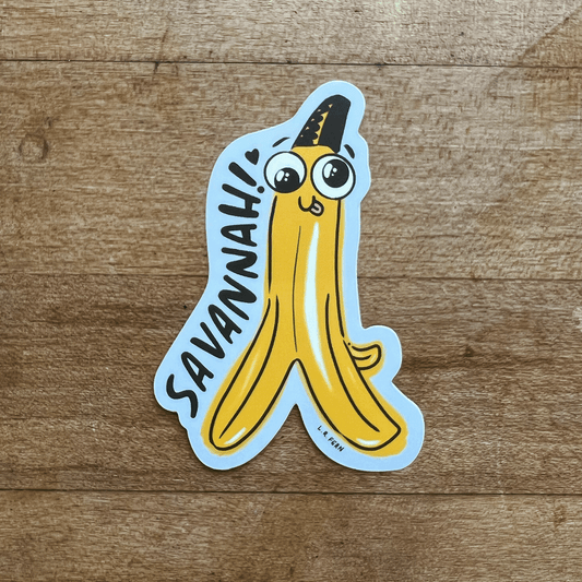 Savannah Banana! Sticker