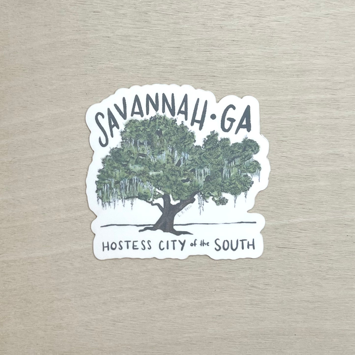Hostess City of the South Sticker