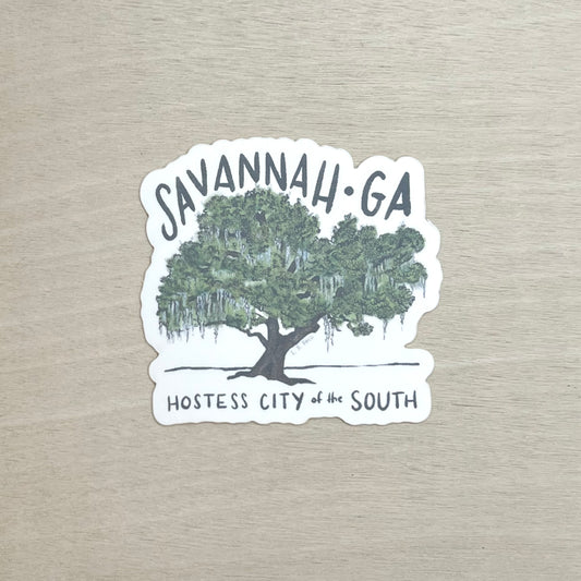Hostess City of the South Sticker