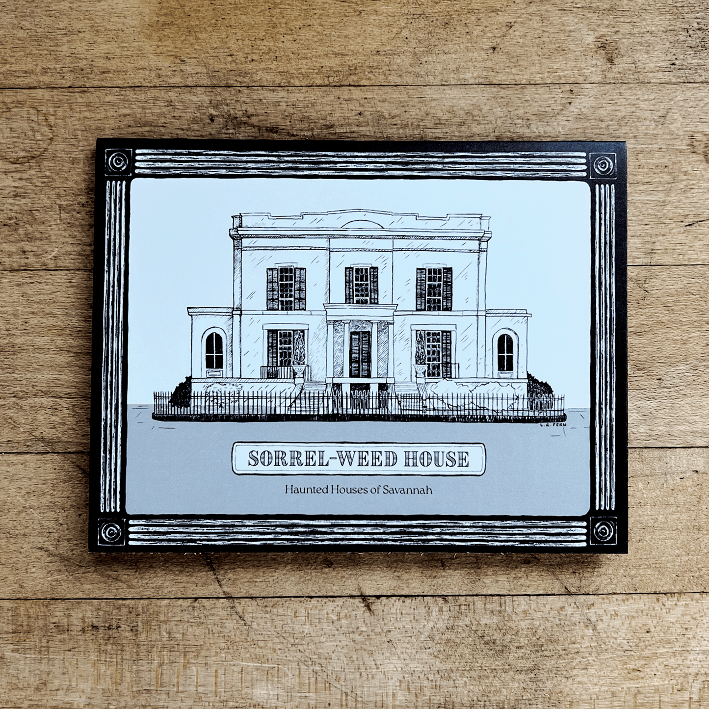 The Haunted Sorrel-Weed House Greeting Card