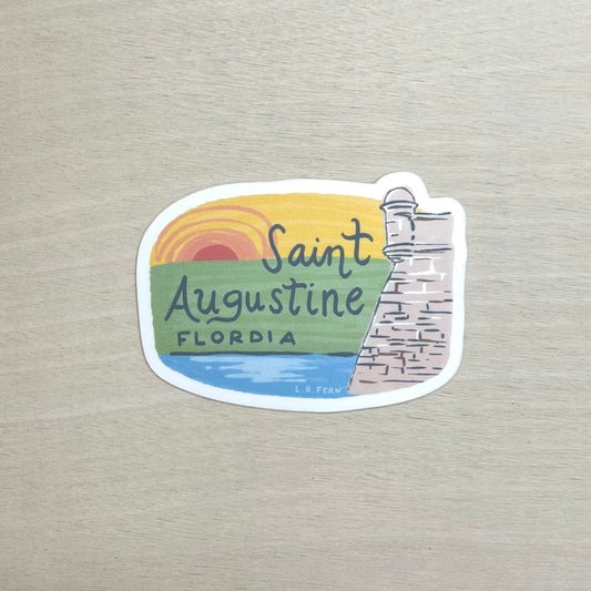 St. Augustine Castillo de San Marcos Sticker