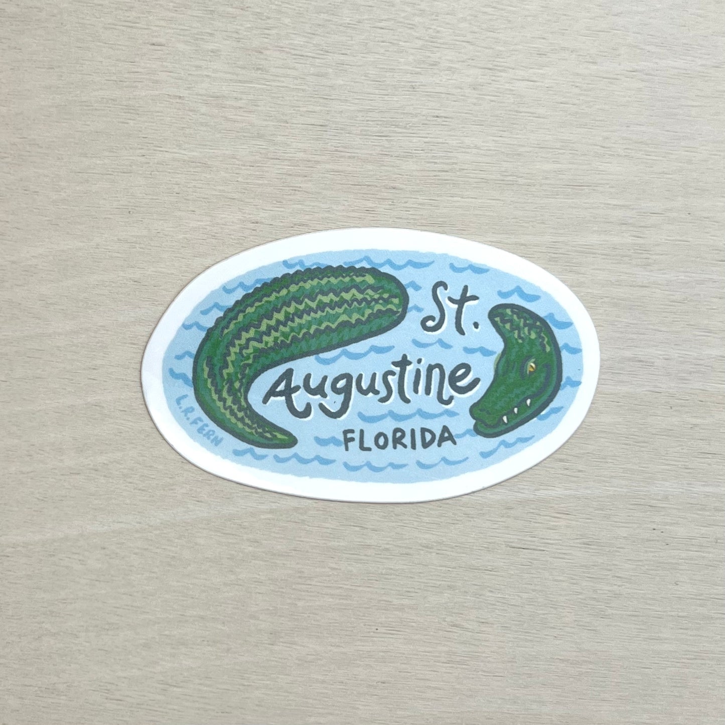 St. Augustine Gator Sticker