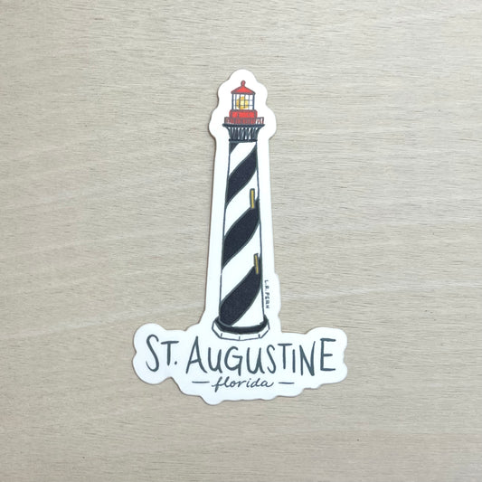 St. Augustine Lighthouse Sticker