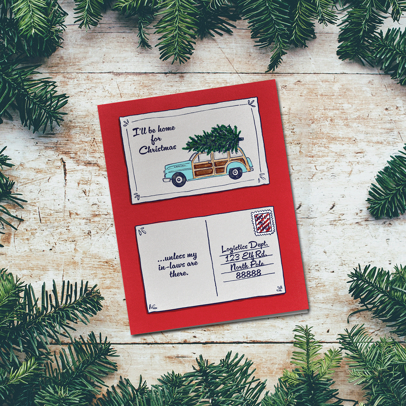 In-Laws Funny Holiday Card